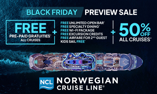 Norwegian Cruise Line - Black Friday Preview Sale