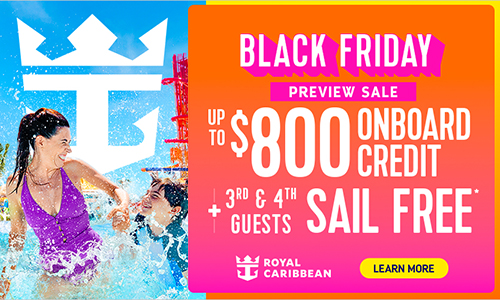 Royal Caribbean - Black Friday Preview Sale